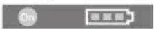BOSCH GSR 18V55 Professional - Battery charge indicator - 1