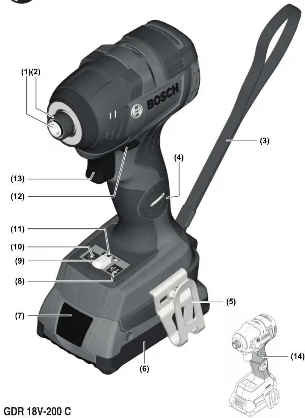 BOSCH GSB 18V55 Professional - 경고 - 2