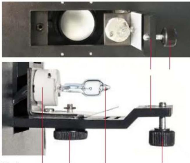 BRESSER Bio Science Trino - Remplacement de la lampe (Fig. 9) - 1