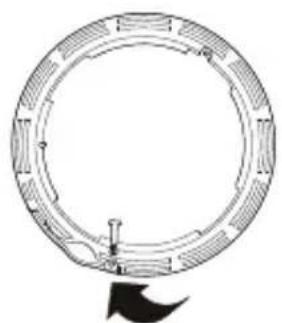 ANGELEYE SCO5AECE - HET BATTERIJCOMPARTIMENT VERGRENDELEN - 3