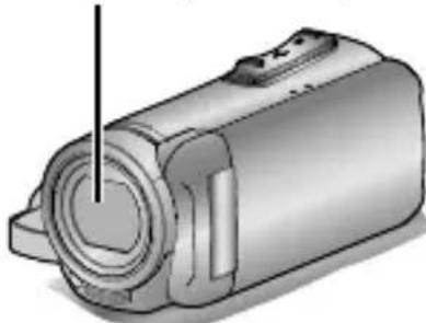 JVC Everio R GZR441BEU - Proteger a Objetiva - 1
