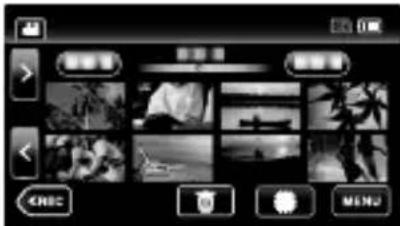 JVC Everio R GZR441BEU - Riproducione/eliminazione di file sulla presente unità - 1
