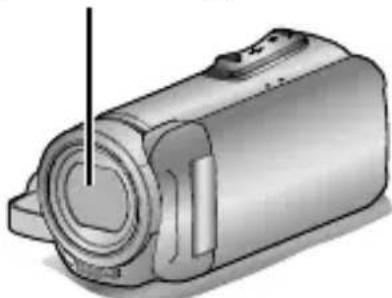 JVC Everio R GZR441BEU - Schützen das Objektiv - 1