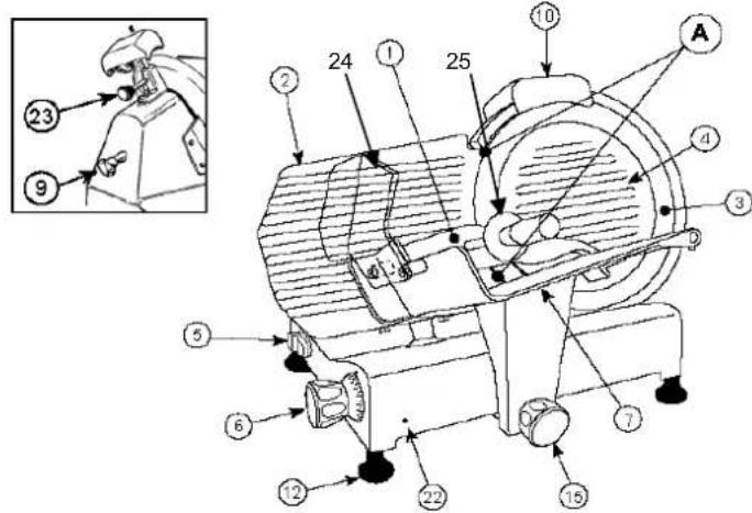 H.KOENIG MSX250 - Identificacion de las piezas - 2