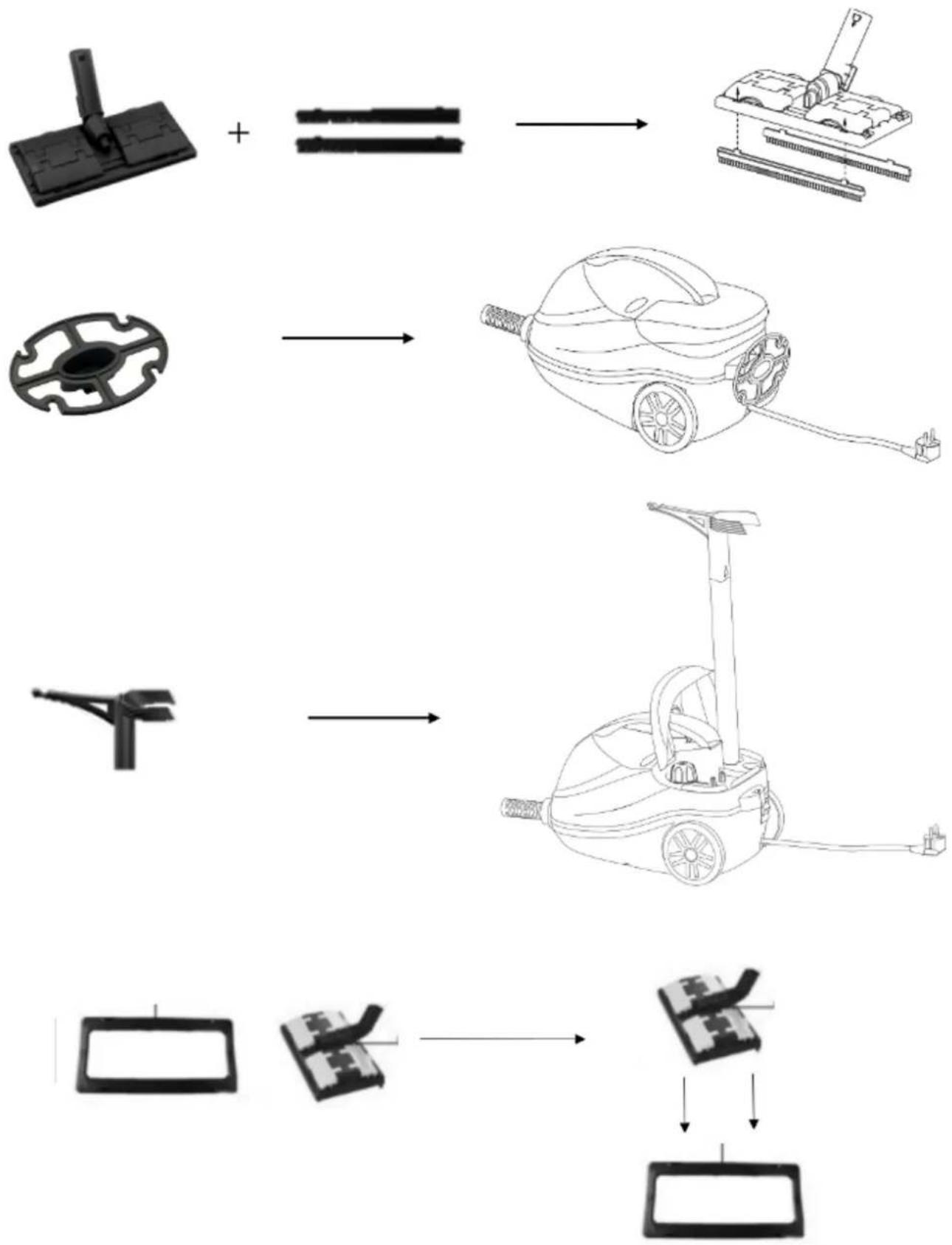 H.KOENIG NV6200 - Accessoires voor tapijten en vloerkleden - 1