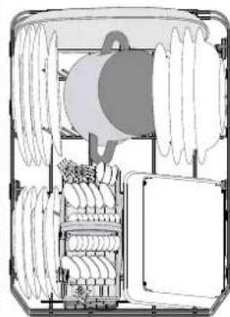 WHIRLPOOL WSBC 3M17 X - PANIER INFÉRIEUR - 1