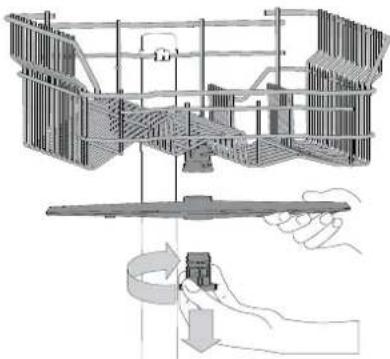 WHIRLPOOL WSBC 3M17 X - CURATAREA BRATELOR DE PULVERIZARE - 1