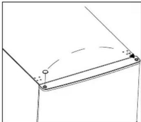 MEDION MD 37544 - Modificacion de la bisagra de la puerta - 5