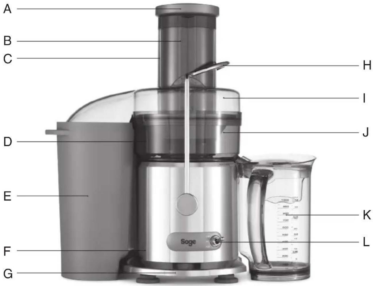 SAGE The Nutri Juicer SJE410 - CONSERVEZ CES INSTRUCTIONS - 1