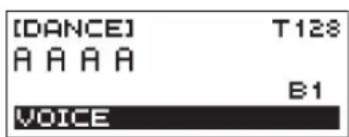 CASIO Casiotone LKS250 - Appuyez sur une touche de la partie des basses du motif de phrase pour démarrer la lecture de la partie des basses. ensuite, superposez les phrases dans l'ordre suivant : partie batterie, partie synth 1, partie synth 2. - 1