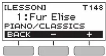 CASIO Casiotone LKS250 - Tournez le cadran pour sélectionner la chanson que vous souhaitez utiliser pour la fonction. - 1