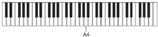 CASIO Casiotone LKS250 - Pour accorder finement une hauteur (accordage) - 1