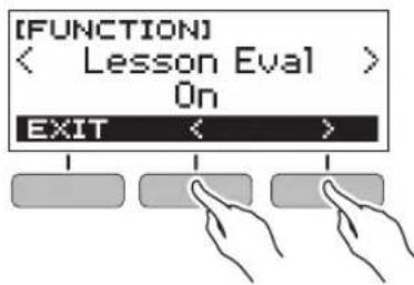 CASIO Casiotone LKS250 - Désactivation de l'évaluation des performances - 1