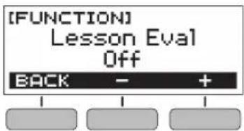 CASIO Casiotone LKS250 - Désactivation de l'évaluation des performances - 2