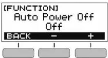 CASIO Casiotone CTS200 - Tournez le cadran vers la gauche pour selectionner « Off » - 1
