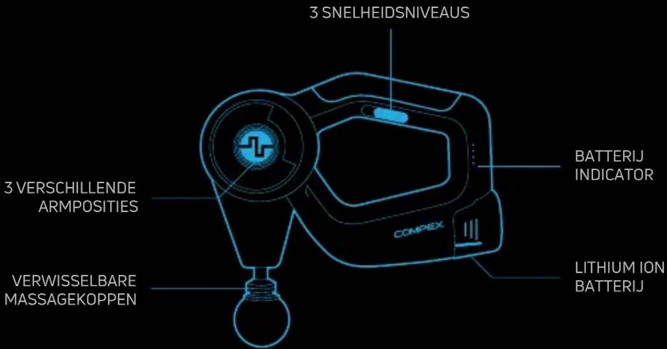 COMPEX Fixx 1.0 Massager - GEBRUIKSAANWIJZING - 1