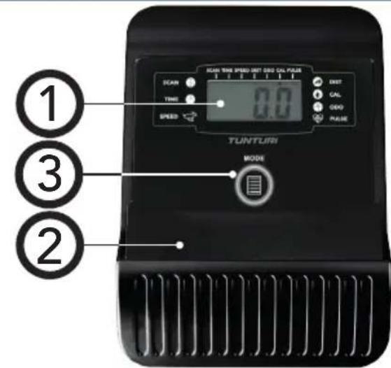 TUNTURI FitCycle 20 - Weerstand aanpassen - 1