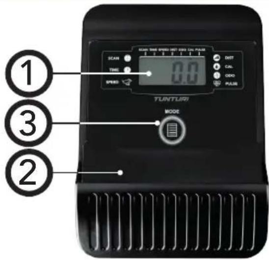 TUNTURI FitCycle 20 - Panel (fig. F) - 1
