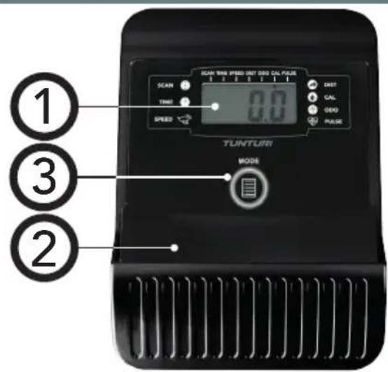 TUNTURI FitCycle 20 - Ajuste de la resistencia - 1