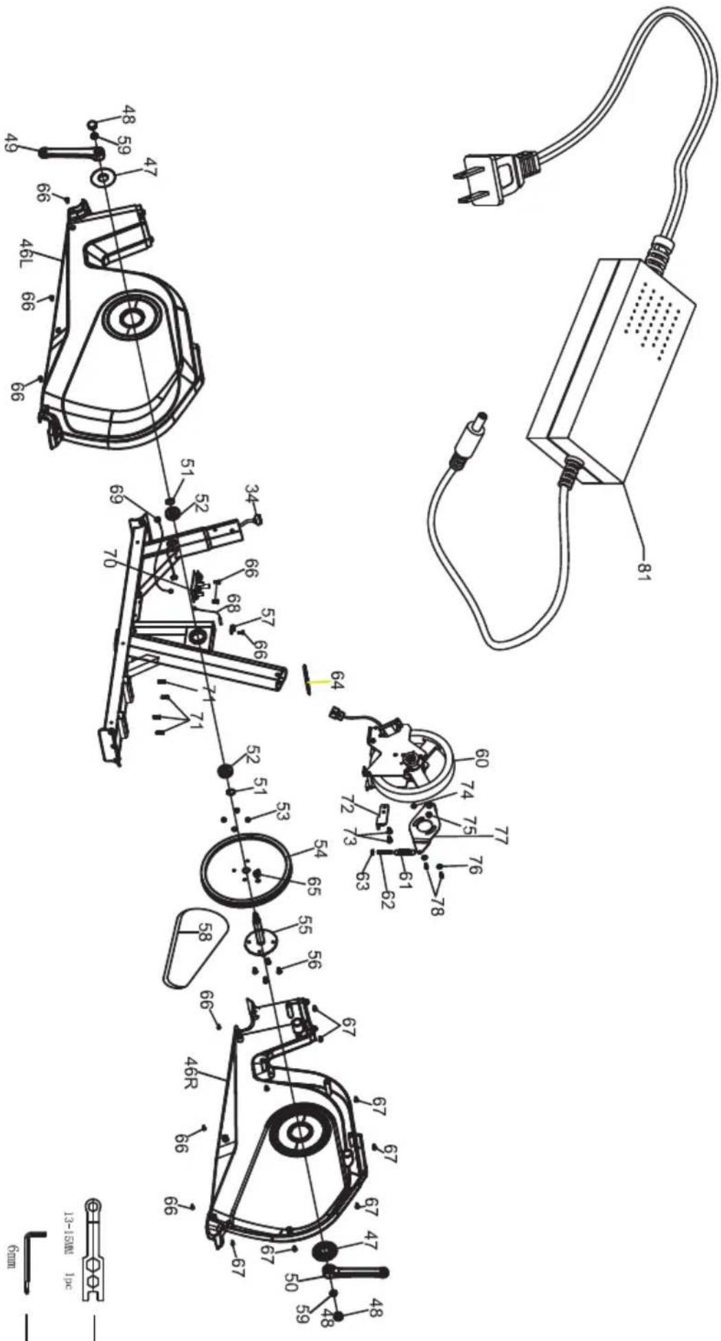 TUNTURI FitCycle 90i Pro - Vastuuvapauslauseke - 1