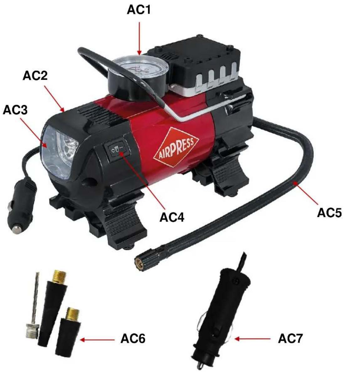 Airpress LMO 4170 Silent - WARNING - 2