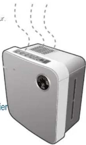 Clean Air Optima CA807 - Laveur d'air avec évaporation froide - 1