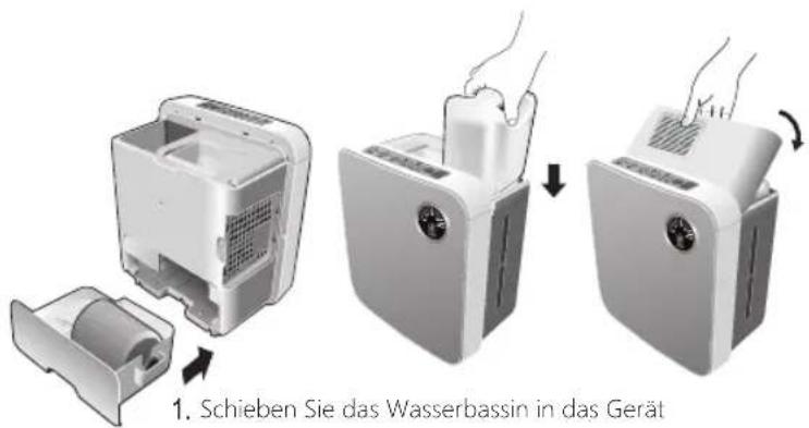 Clean Air Optima CA807 - ④ Gerät wieder zusammenbauen - 1