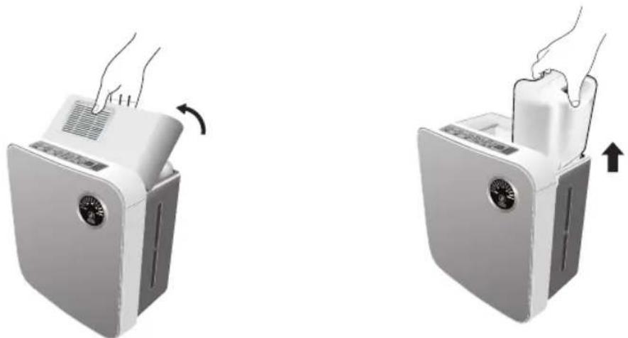 Clean Air Optima CA807 - Reinigen Sie das Wasserbassin 2 Mal pro Woche - 1