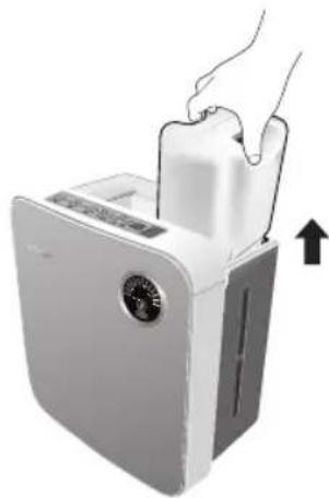 Clean Air Optima CA807 - Clean water tank part twice in a week. - 2