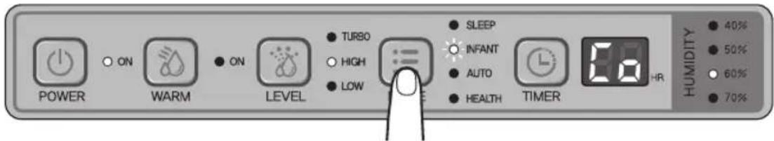 Clean Air Optima CA807 - Baby Mode - 1