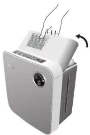 Clean Air Optima CA807 - Nettoyez le réservoir d'eau 2 fois par semaine - 1
