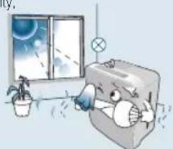 Clean Air Optima CA807 - Don't keep the product in the place where direct rays or heater can reach. - 2