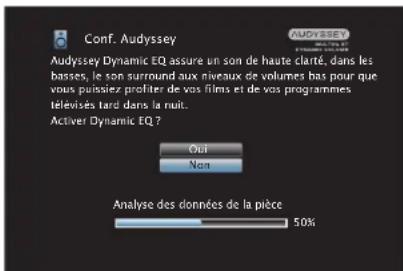 DENON AVRX2600H - Effectuez le paramétrage de Audyssey Dynamic EQ® et Audyssey Dynamic Volume®. - 1