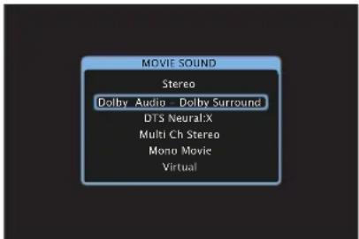 DENON AVRX2600H - Passage au mode audio - 4