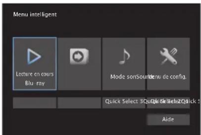 DENON AVRX2600H - Fonction Menu intelligent - 1