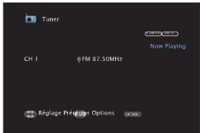 DENON AVRX2600H - Écoute d'émissions FM - 1