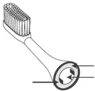 SILKN ToothWave H700I - Cleaning the toothbrush - 1