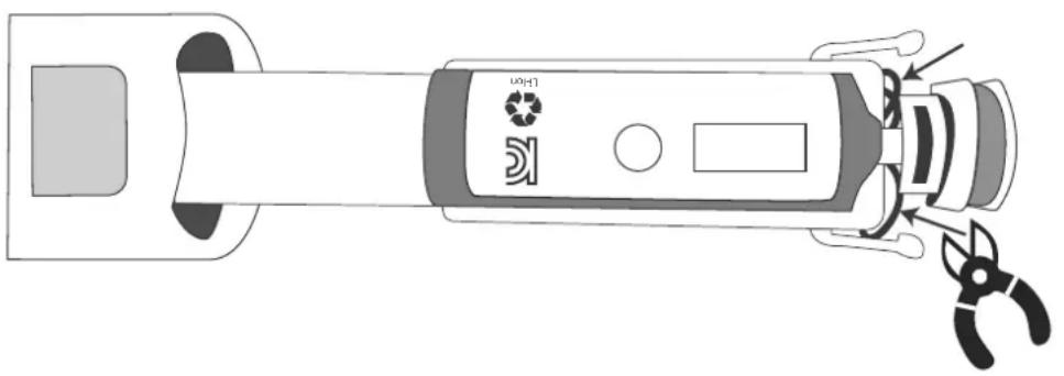 SILKN ToothWave H700I - Retirer la batterie - 3