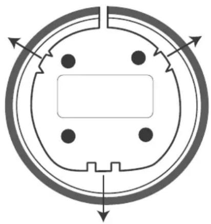 SILKN ToothWave H700I - Cleaning the charging cradle - 1