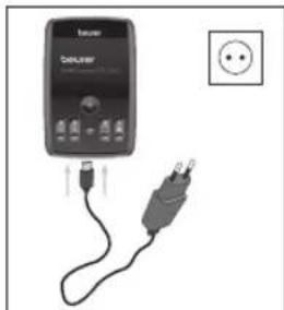 BEURER EM 95 Bluetooth - Akku aufladen - 1