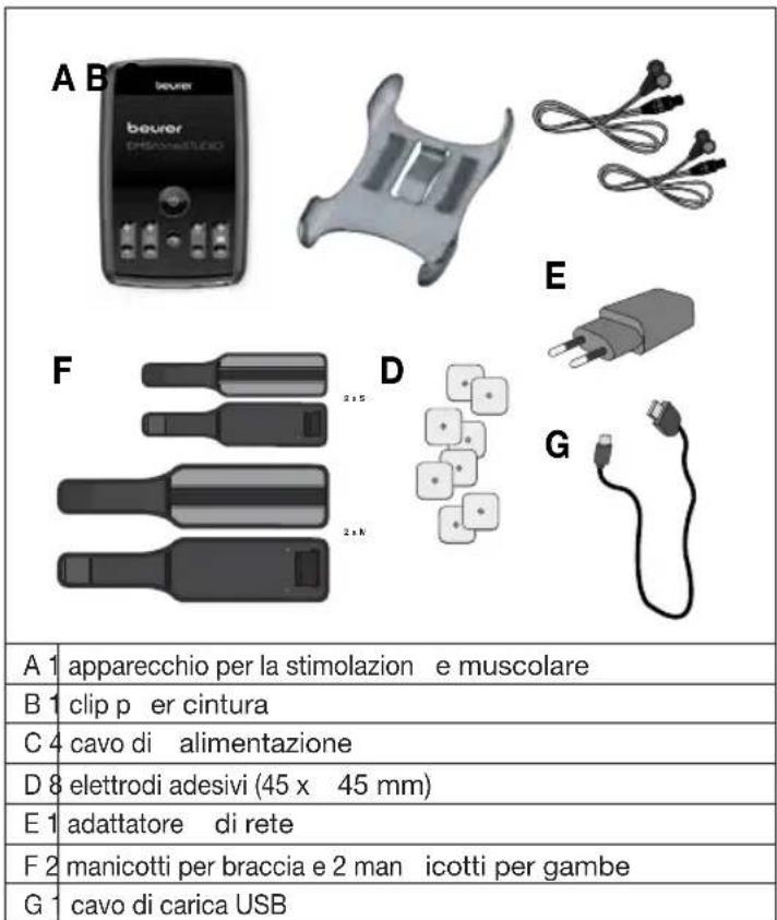 BEURER EM 95 Bluetooth - Fornitura e accessori - 1