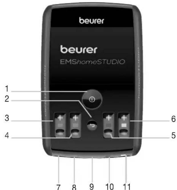 BEURER EM 95 Bluetooth - 06paueHne c aKKyMnyTopHbIM 6aTapeKamn - 1