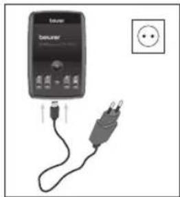 BEURER EM 95 Bluetooth - Caricamento della batteria - 1