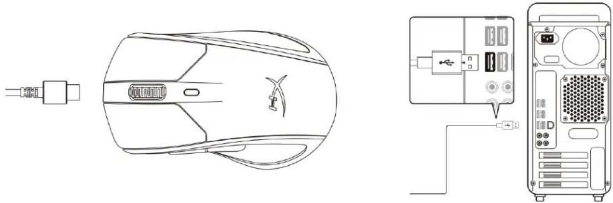 HYPERX Pulsefire Dart - Tryb przywodowy - 1
