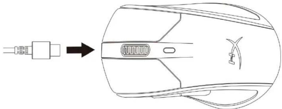 HYPERX Pulsefire Dart - Carga - 2