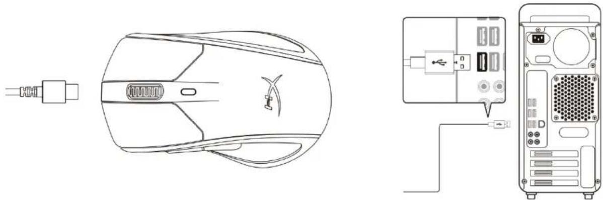 HYPERX Pulsefire Dart - 57a# - 1