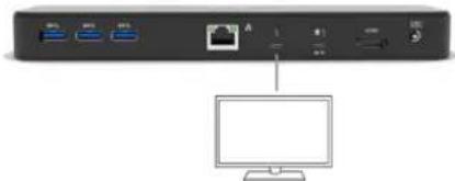 i-TEC Thunderbolt 3 - ANSCHLUSS VON HDMI / THUNDERBOLT™ 3 DES BILDSCHIRMS - 1