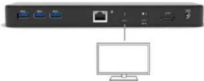 i-TEC Thunderbolt 3 - CONNEXION DE L'INTERFACE HDMI / THUNDERBOLT™ 3 - 1