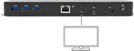 i-TEC Thunderbolt 3 - PRIPOJENIE HDMI / THUNDERBOLT™ 3 MONITORA - 1