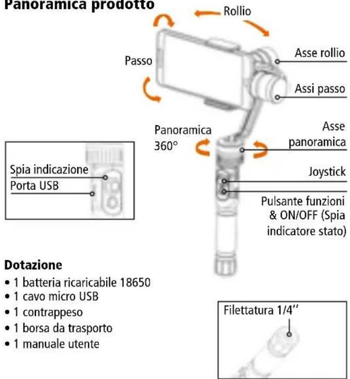 ROLLEI Profi Smartphone Gimbal - Panorama可供 - 1